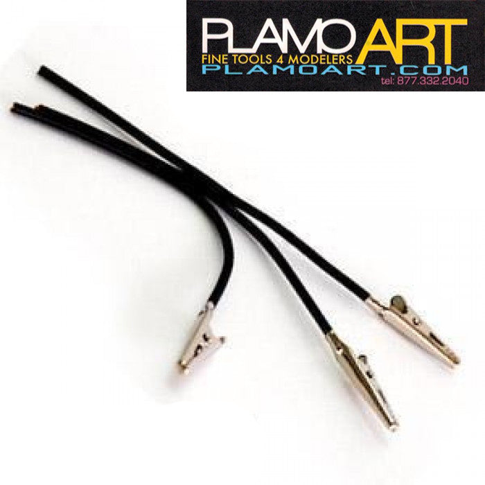 Clip Black Wire (3pcs) PLAMO ART