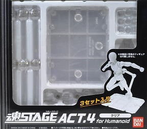 Tamashii Stage Act 4 for Humanoid (3-in-1 Clear)