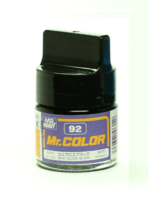 Mr. Color 92 Black Semi Gloss