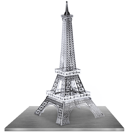 Eiffel Tower 3D Laser Cut Model