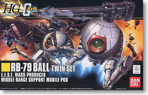 HGUC 1/144 #114 RB-79 Ball Twin Set