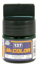 Mr. Color 137 Tire Black  Flat