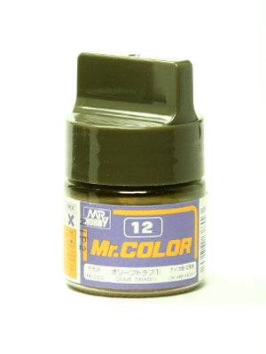 Mr. Color 12 Olive Drab 1 Semi Gloss