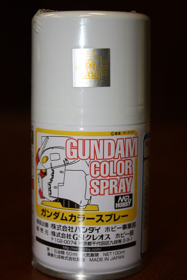 Gundam Color Spray 01 MS White 100ml Mr. Hobby