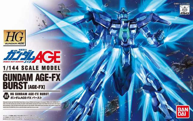 HG 1/144 Gundam AGE-FX Burst