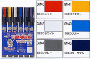 Gundam Marker Set Seed Basic