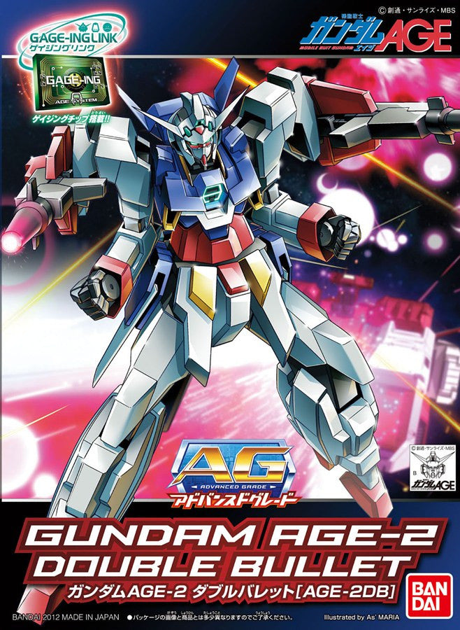 AG 1/144 Gundam Age-2 Double Bullet