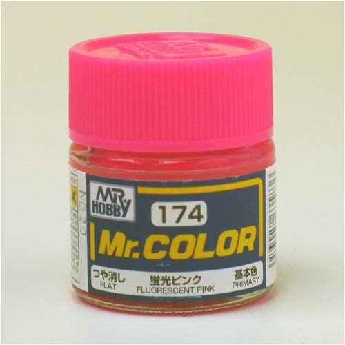 Mr. Color 174 Fluorescent Pink Semi-Gloss