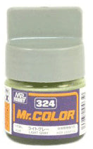 Mr. Color 324 Light Gray Semi Gloss