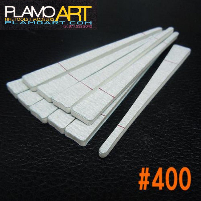 Mini Sand Stick Triangle #400 (10 pcs)  PLAMO ART