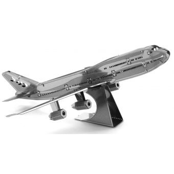 Commercial Jet 3D Laser Cut Model