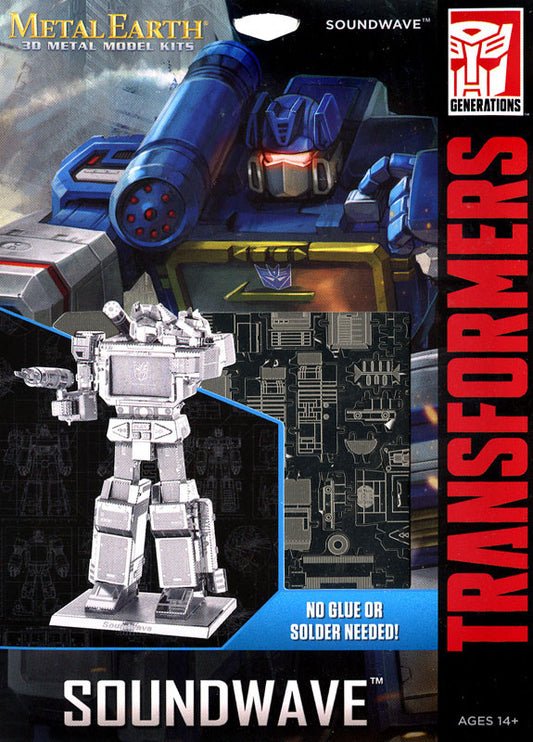 Soundwave 3D Laser Cut Model - Transformers