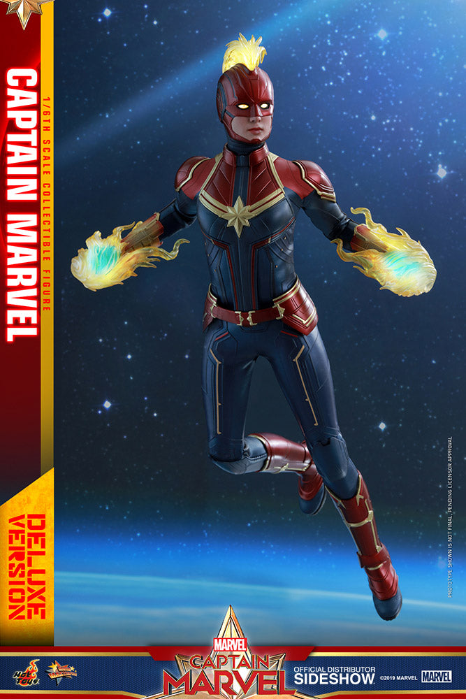 Captain Marvel Deluxe Version - Marvel's Captain Marvel - Sixth Scale Figure by Hot Toys
