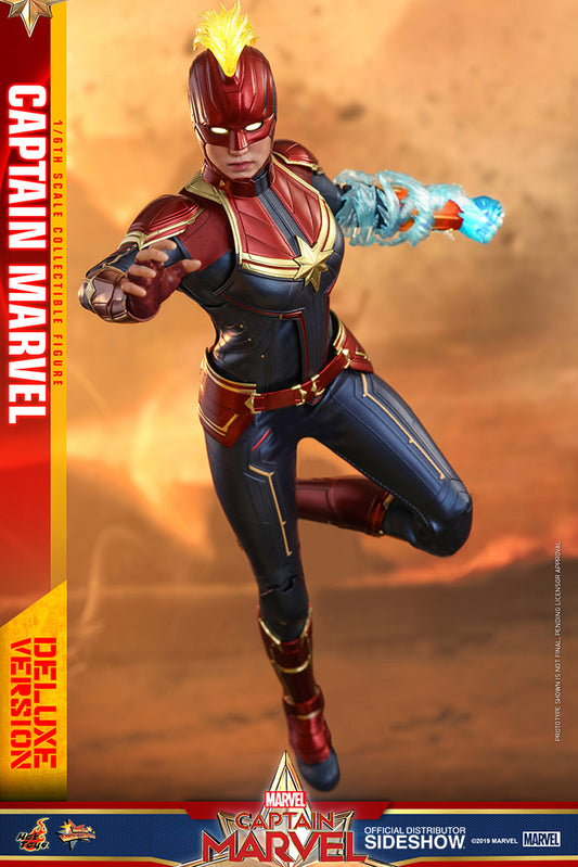 Captain Marvel Deluxe Version - Marvel's Captain Marvel - Sixth Scale Figure by Hot Toys