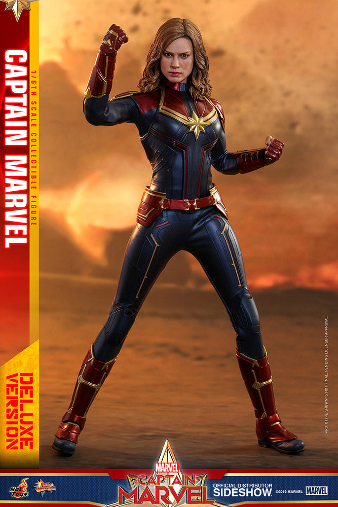 Hot Toys Avengers Endgame Movie Masterpiece Series Captain Marvel