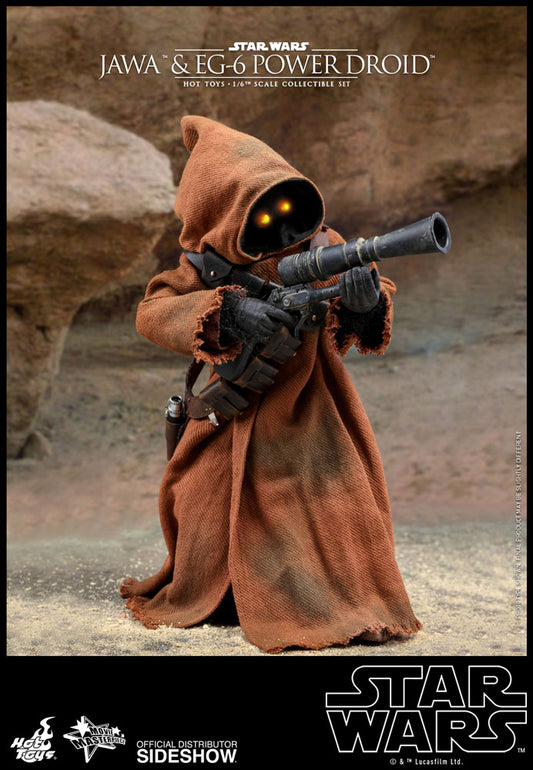 Jawa and EG-6 Droid - Star Wars Episode IV: A New Hope - Sixth Scale Figure Hot Toys