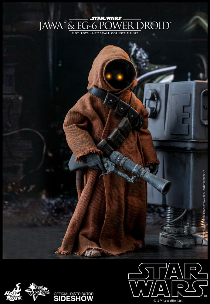 Jawa and EG-6 Droid - Star Wars Episode IV: A New Hope - Sixth Scale Figure Hot Toys