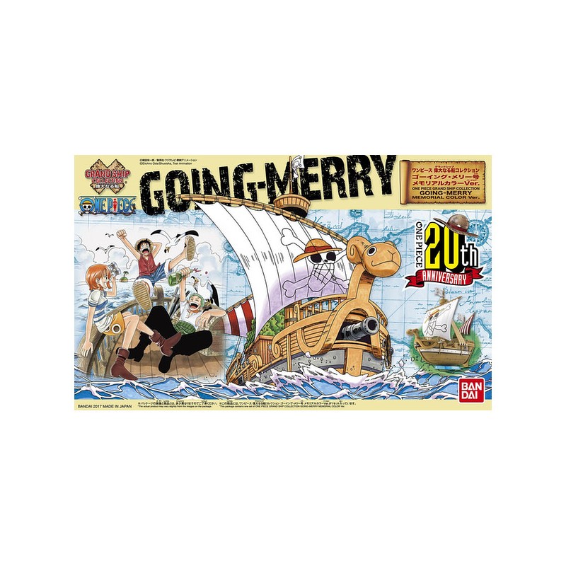 [ONE PIECE] Grand Ship Collection - Going Merry (Memorial Color Version)