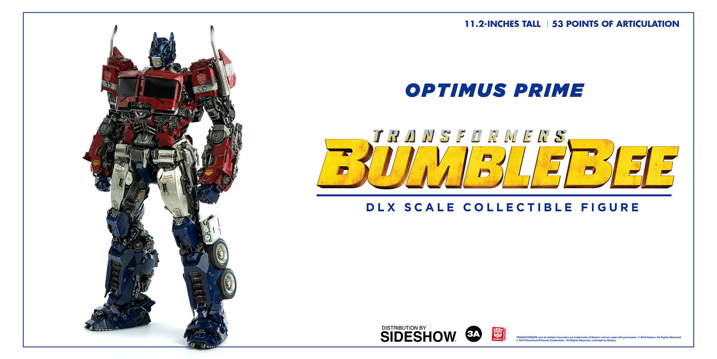 Optimus Prime DLX Scale Collectible Figure - Transformers: Bumblebee (ThreeA)