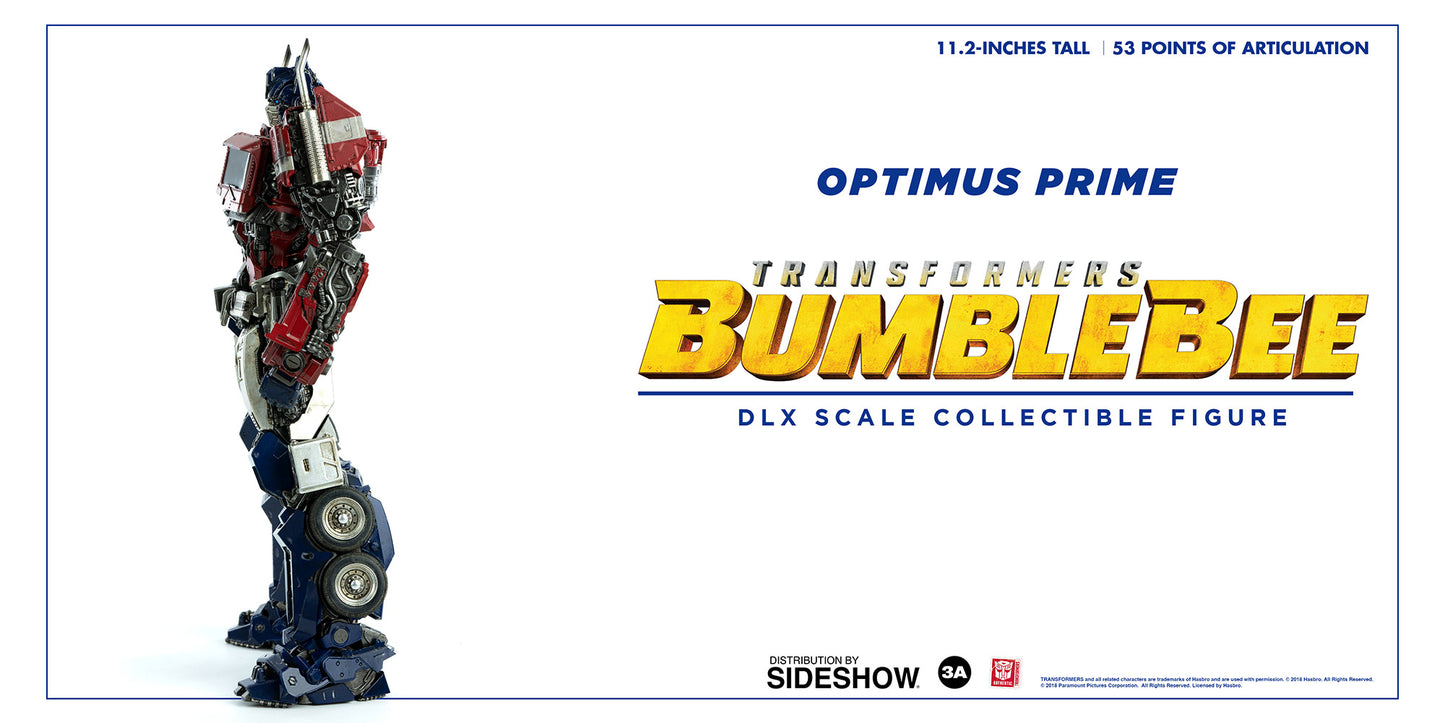 Optimus Prime DLX Scale Collectible Figure - Transformers: Bumblebee (ThreeA)