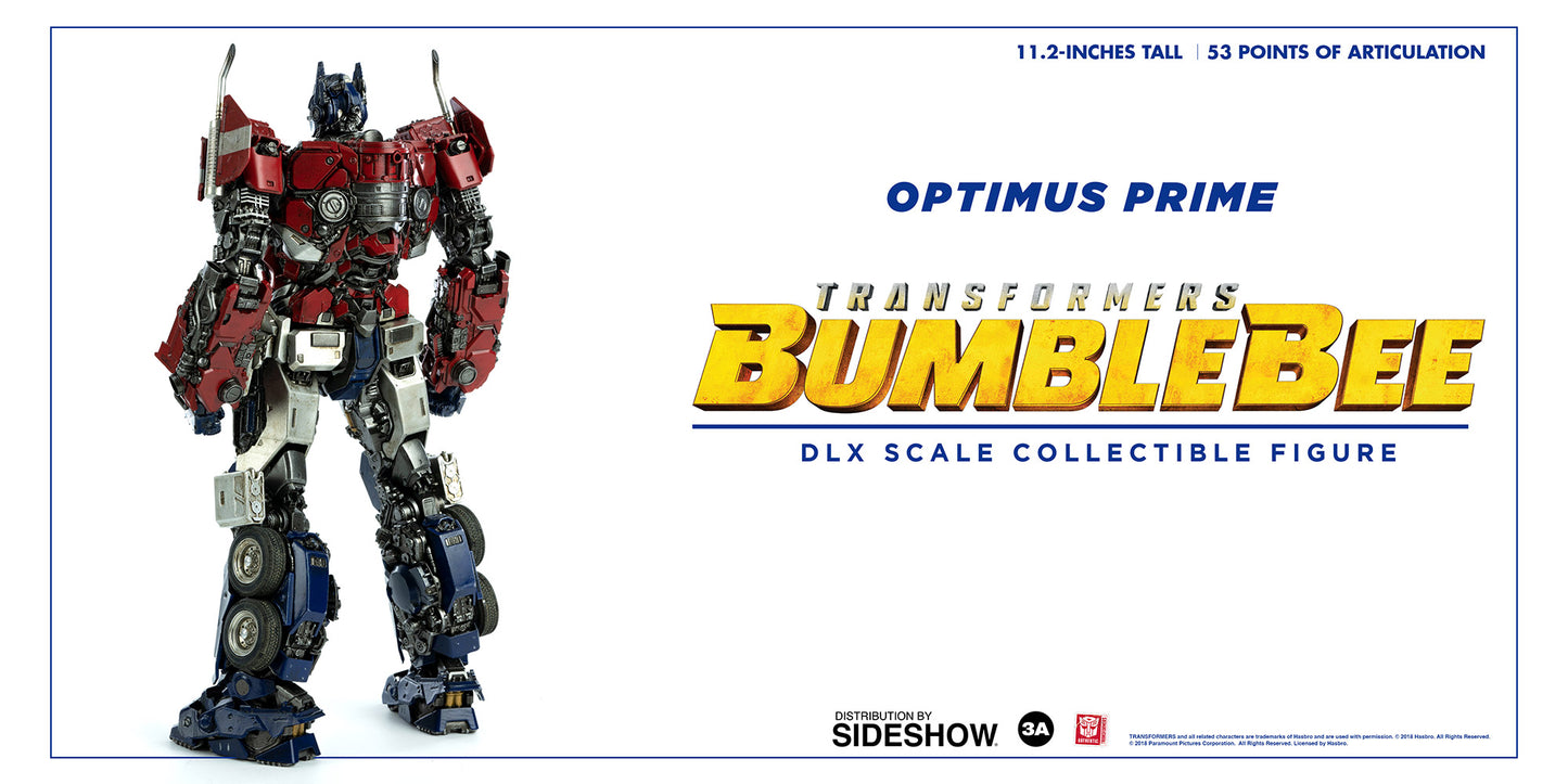 Optimus Prime DLX Scale Collectible Figure - Transformers: Bumblebee (ThreeA)