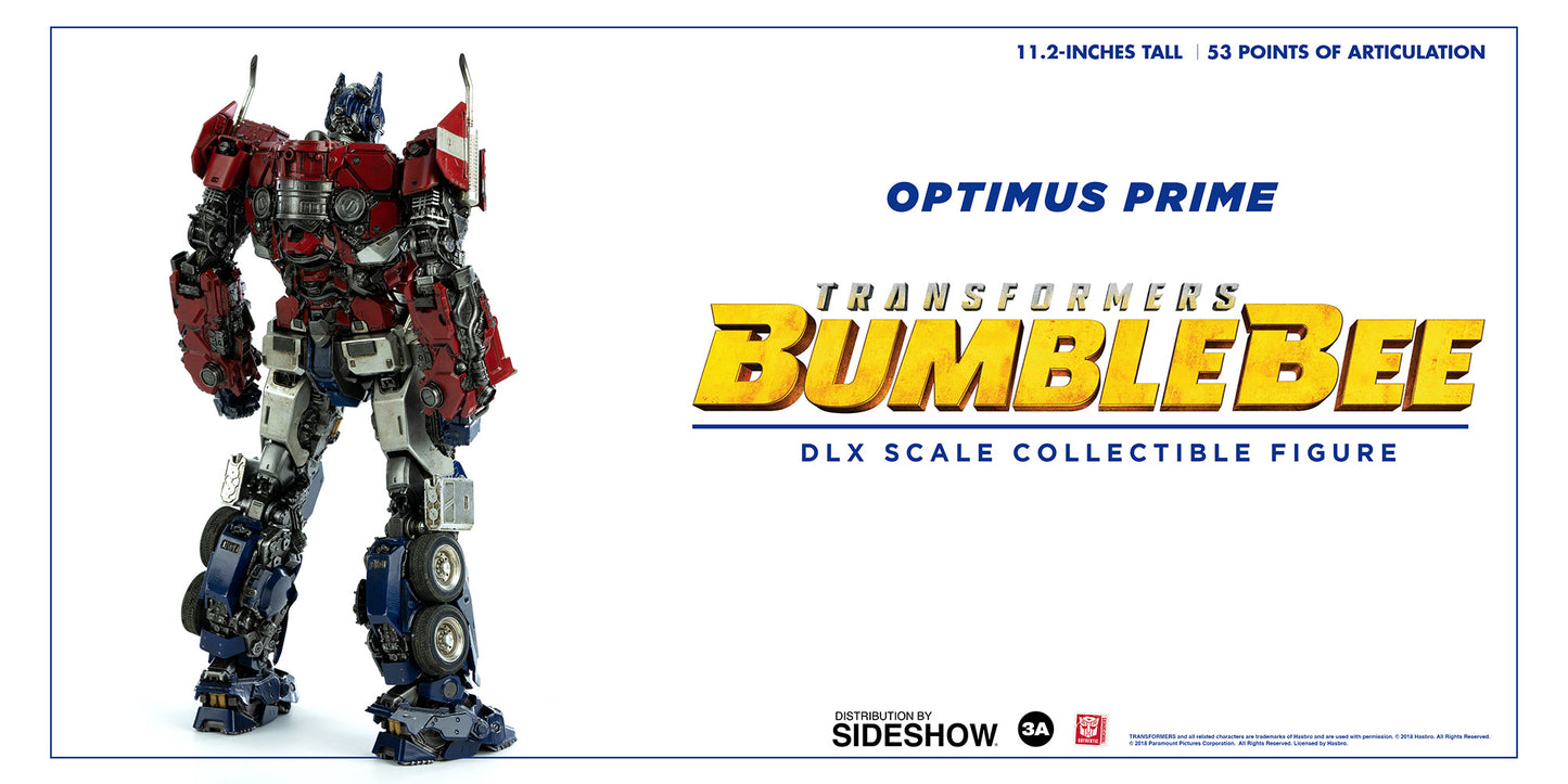 Optimus Prime DLX Scale Collectible Figure - Transformers: Bumblebee (ThreeA)