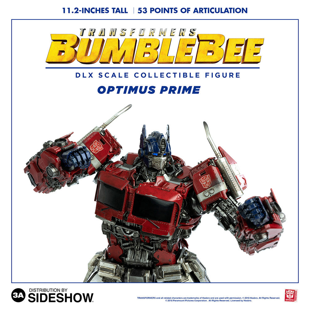 Optimus Prime DLX Scale Collectible Figure - Transformers: Bumblebee (ThreeA)