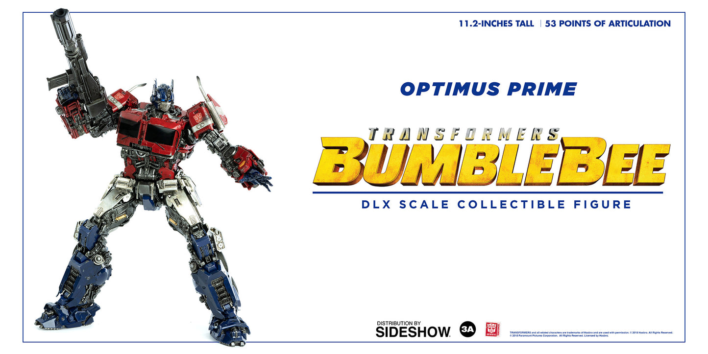 Optimus Prime DLX Scale Collectible Figure - Transformers: Bumblebee (ThreeA)