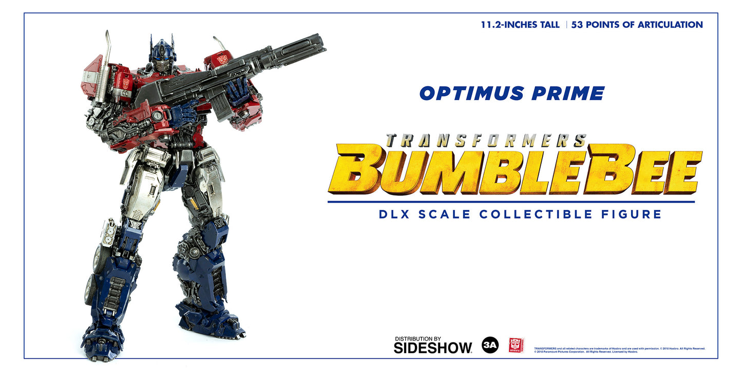 Optimus Prime DLX Scale Collectible Figure - Transformers: Bumblebee (ThreeA)