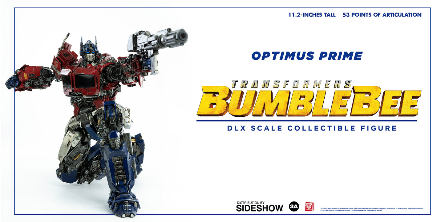 Optimus Prime DLX Scale Collectible Figure - Transformers: Bumblebee (ThreeA)