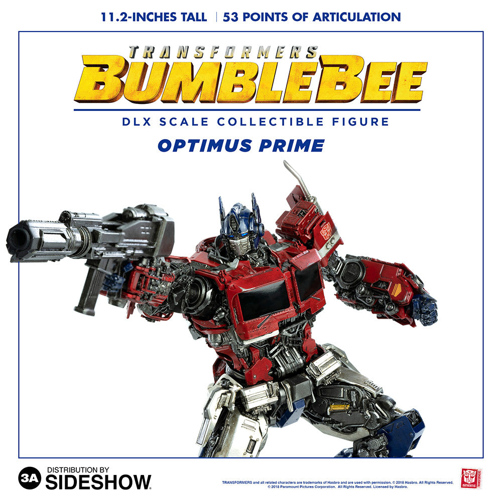 Optimus Prime DLX Scale Collectible Figure - Transformers: Bumblebee (ThreeA)