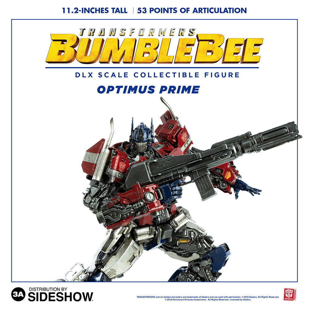 Optimus Prime DLX Scale Collectible Figure - Transformers: Bumblebee (ThreeA)