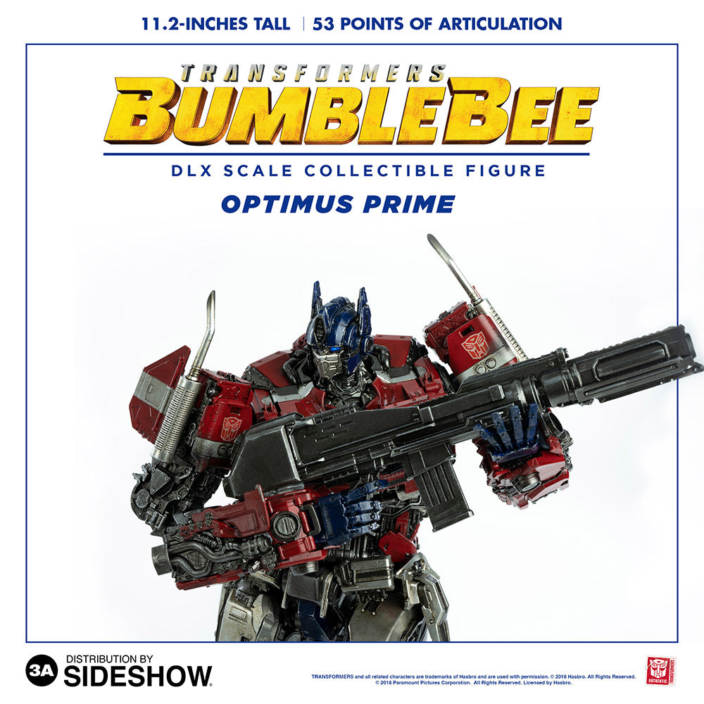 Optimus Prime DLX Scale Collectible Figure - Transformers: Bumblebee (ThreeA)