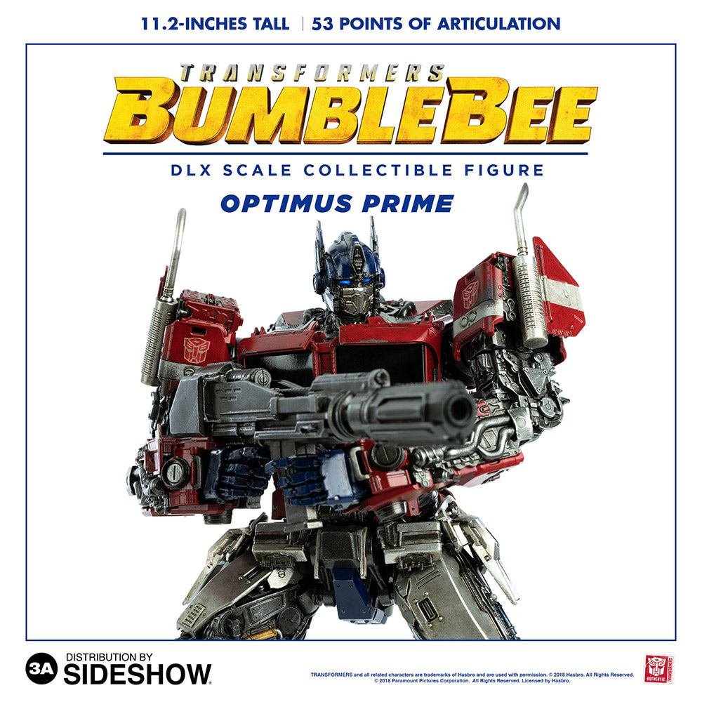 Optimus Prime DLX Scale Collectible Figure - Transformers: Bumblebee (ThreeA)