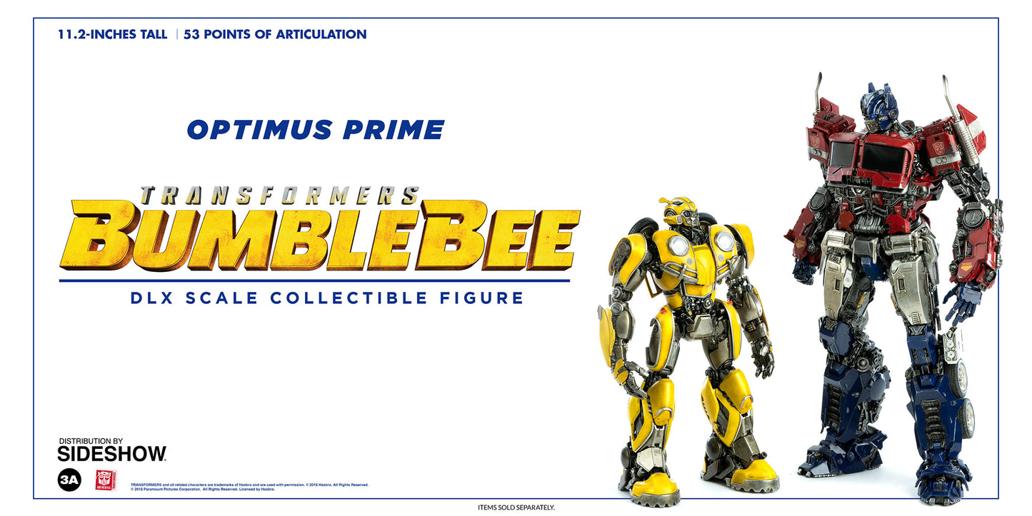 Optimus Prime DLX Scale Collectible Figure - Transformers: Bumblebee (ThreeA)