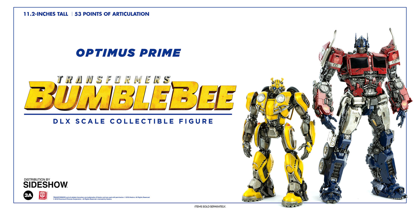 Optimus Prime DLX Scale Collectible Figure - Transformers: Bumblebee (ThreeA)