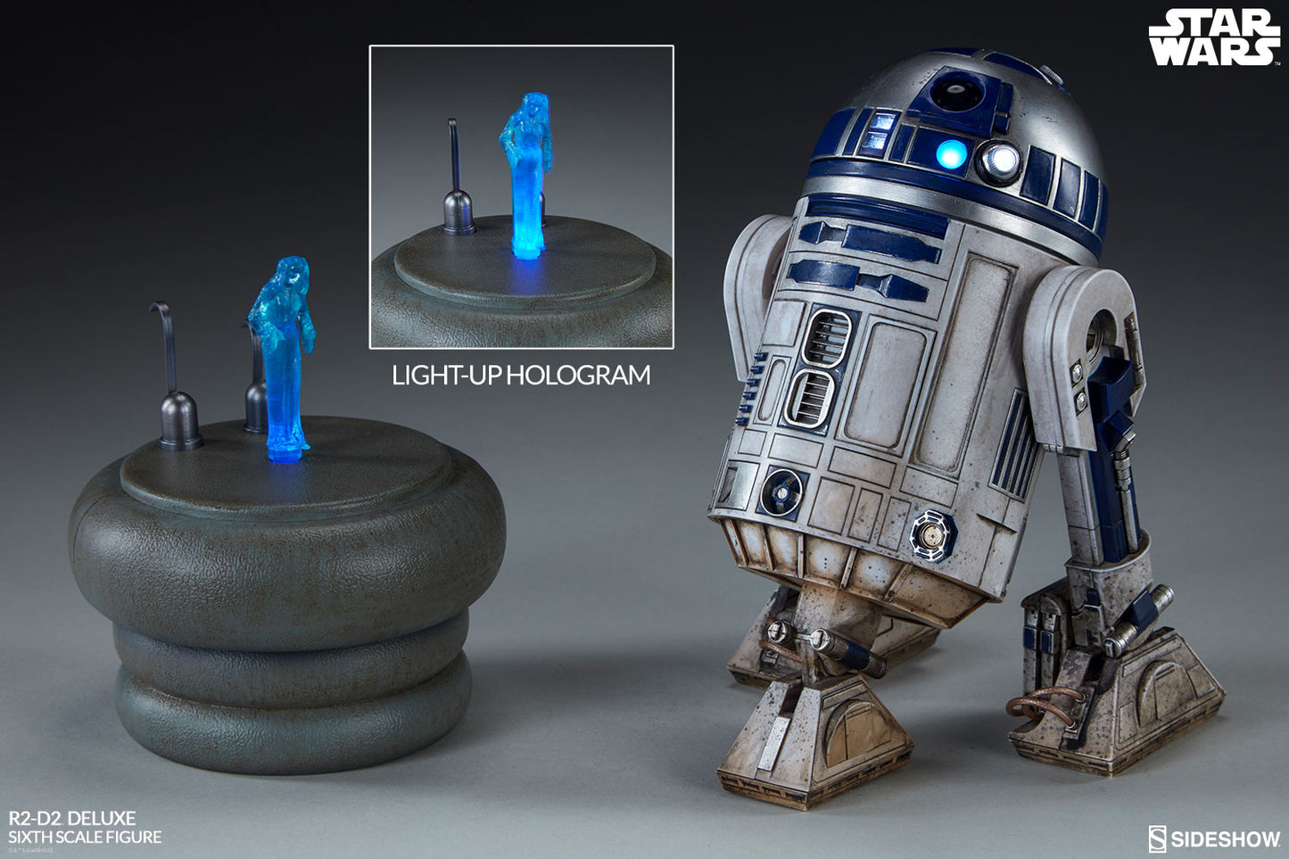 R2-D2 Deluxe Sixth Scale Figure (Sideshow Collectibles)