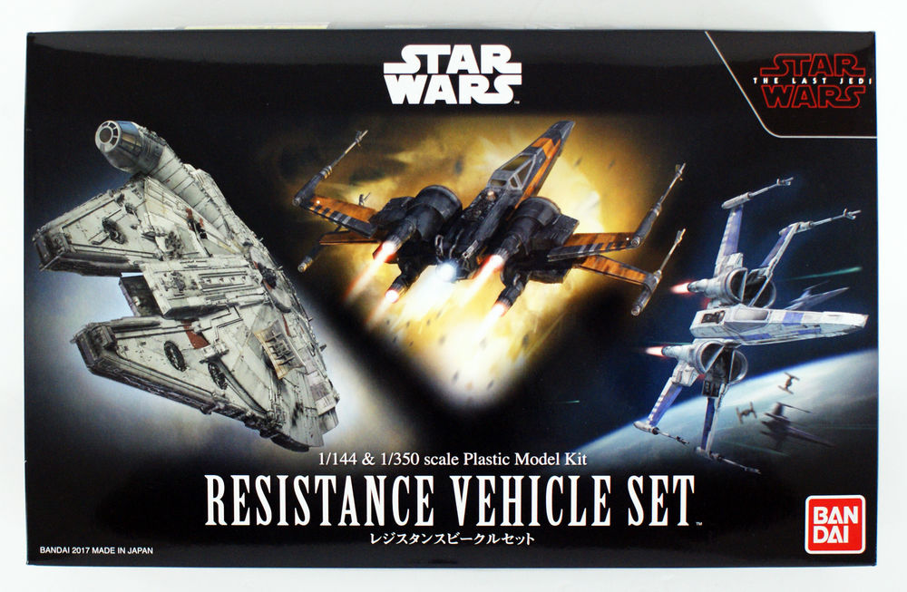 Bandai Star Wars 1/144 & 1/350 Scale - Resistance Vehicle Set