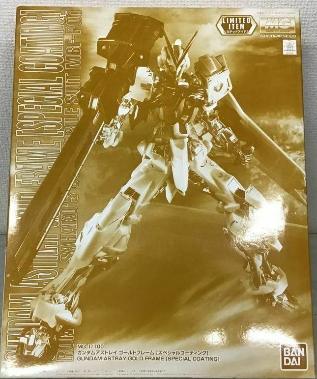 P-Bandai MG 1/100 Gundam Astray Gold Frame (Special Coating)