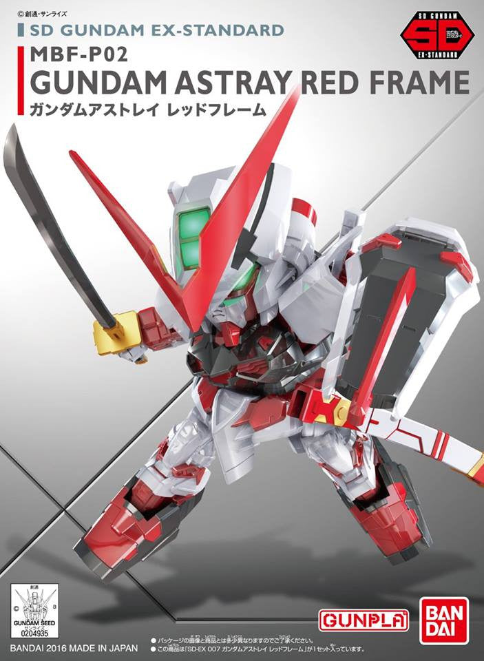SD EX-Standard #007 Gundam Astray Red Frame