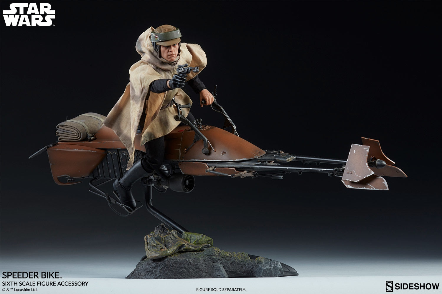 black series speeder bike the child
