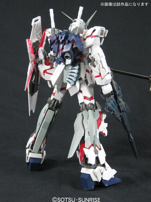 MG 1/100 Unicorn Gundam HD Color + Cage