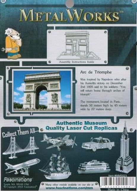 Metal Earth - Arc De Triomphe 3D Laser Cut Model