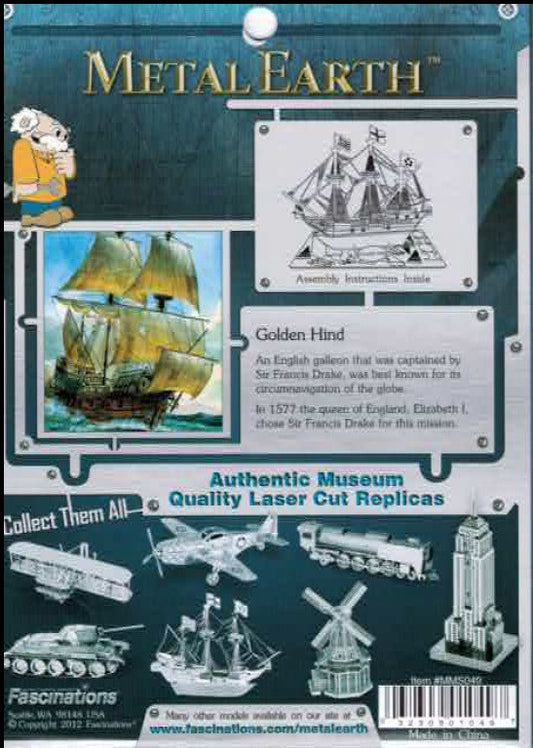 Metal Earth - Golden Hind