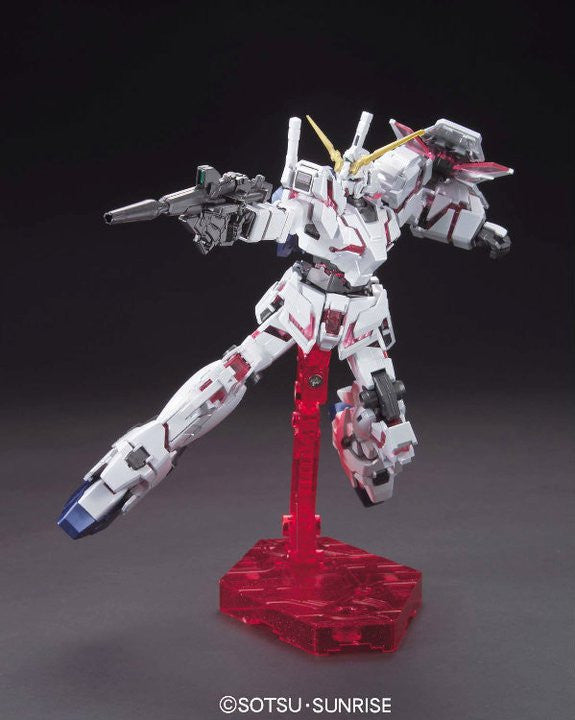 HGUC 1/144 #100 RX-0 Unicorn Gundam [Destroy Mode] Titanium Finish
