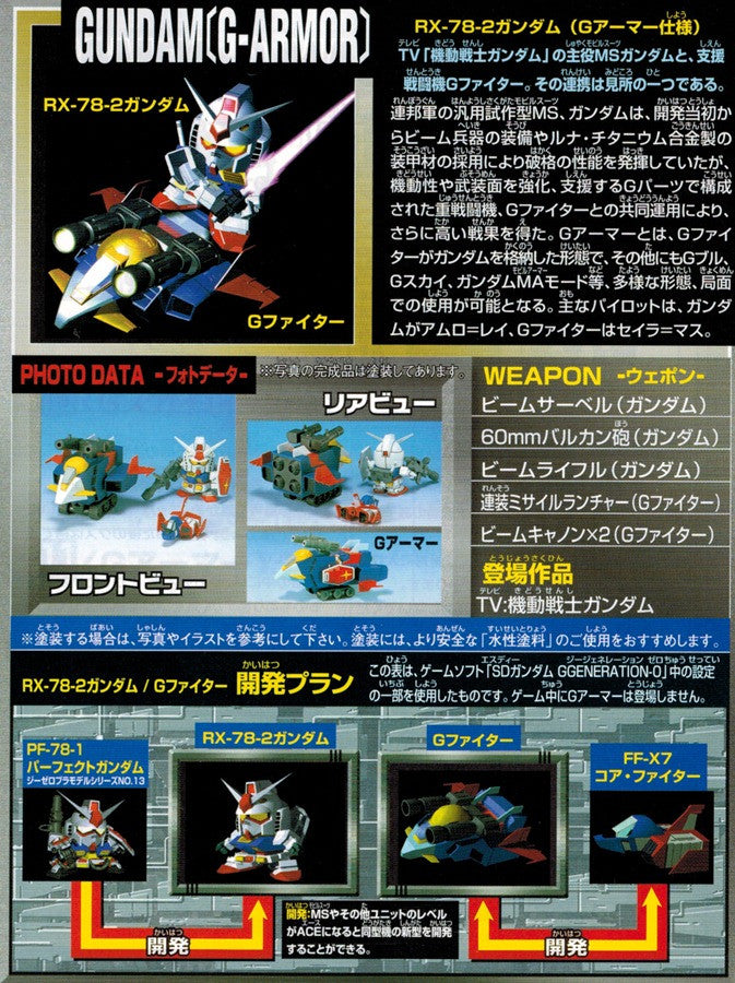 SD RX-78-2 Gundam + G-Armor