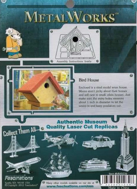 Metal Earth: Bird House