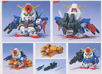 SD ZZ Gundam + Mega Rider