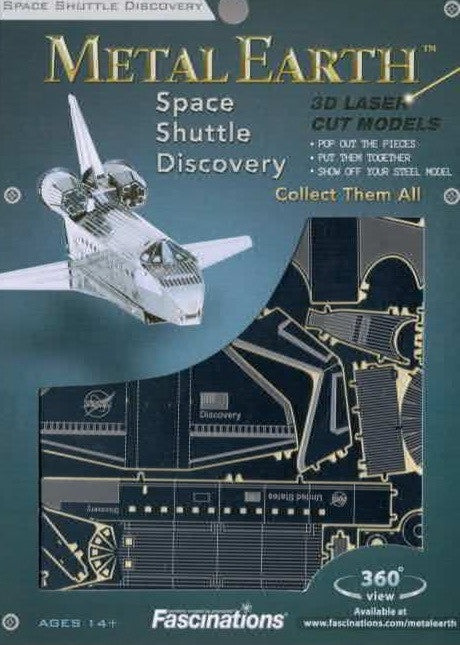 Space Shuttle Discovery 3D Laser Cut Model