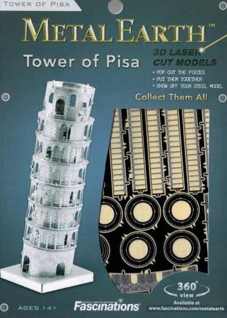 Metal Earth - Tower of Pisa 3D Laser Cut Model